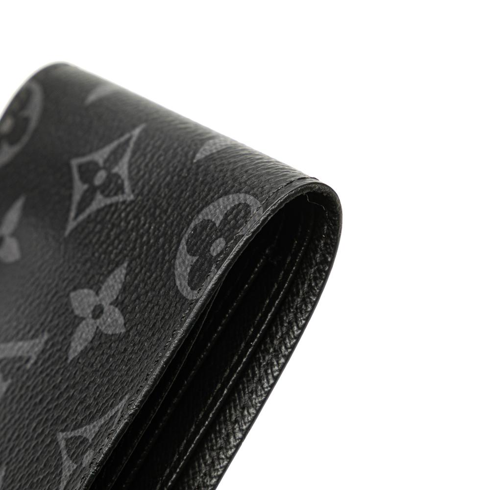 Louis Vuitton AB Louis Vuitton Black Monogram Canvas Fabric Monogram Eclipse Multiple Wallet France