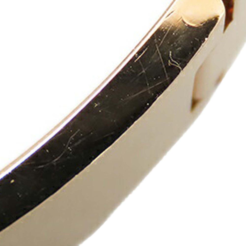 Hermès AB Hermès Pink Enamel Other Clic Anneau Flots Fleures Et Frontaux Bracelet PM France