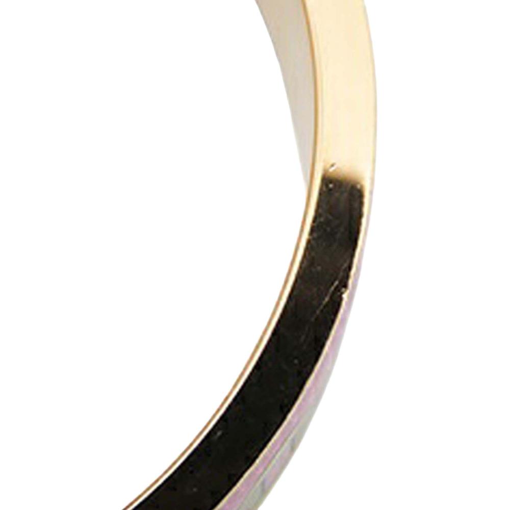 Hermès AB Hermès Pink Enamel Other Clic Anneau Flots Fleures Et Frontaux Bracelet PM France