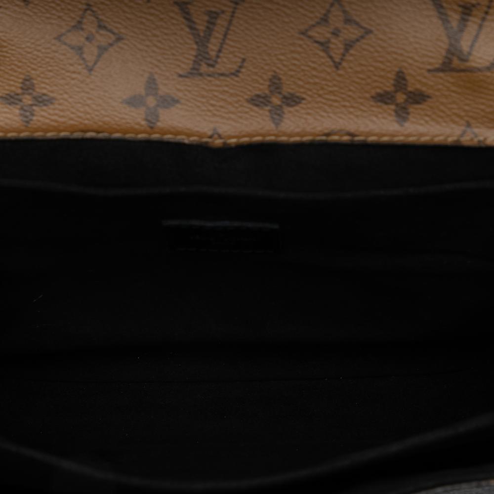 Louis Vuitton AB Louis Vuitton Brown Monogram Canvas Fabric Monogram Reverse Pochette Metis United States