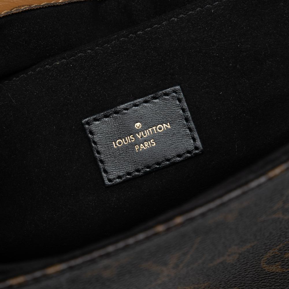 Louis Vuitton AB Louis Vuitton Brown Monogram Canvas Fabric Monogram Reverse Pochette Metis United States