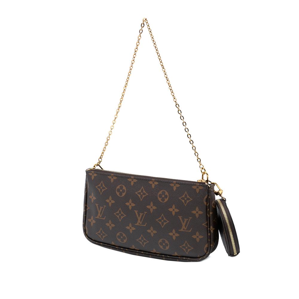 Louis Vuitton AB Louis Vuitton Brown Monogram Canvas Fabric Monogram Multi Pochette Accessoires Spain