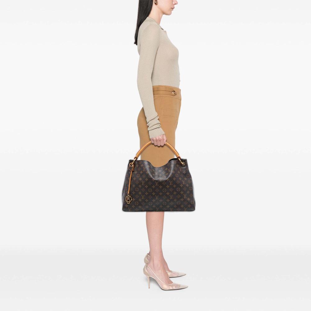 Louis Vuitton B Louis Vuitton Brown Monogram Canvas Fabric Monogram Artsy MM Spain