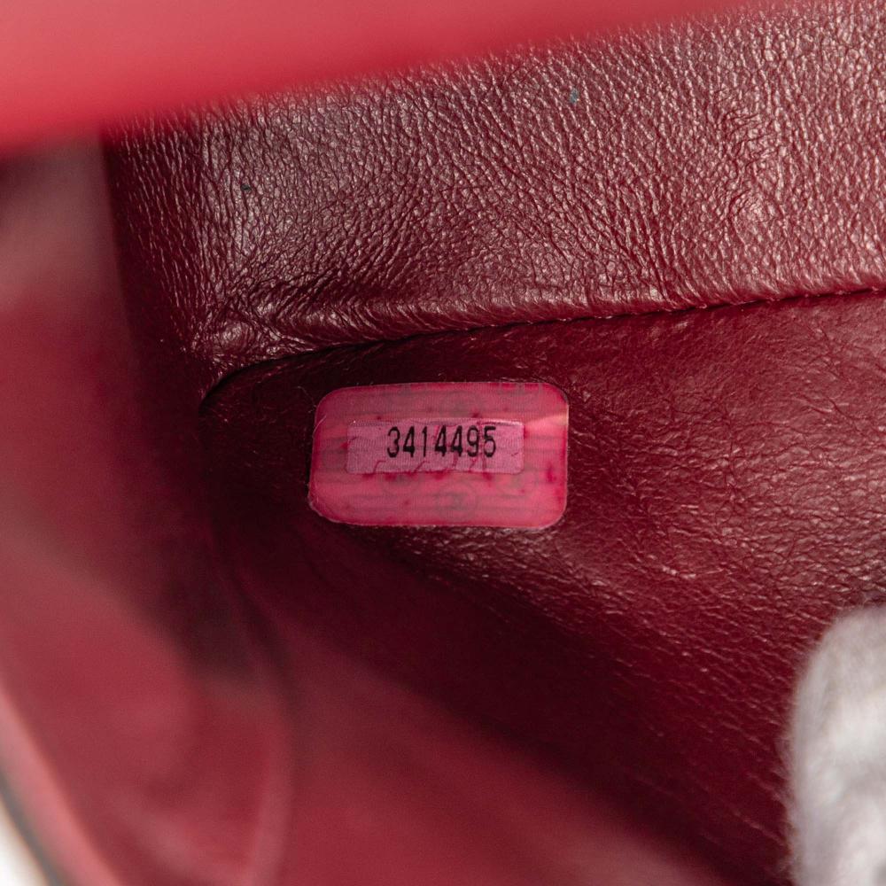 Chanel B Chanel Black Lambskin Leather Leather Medium Classic Lambskin Double Flap France