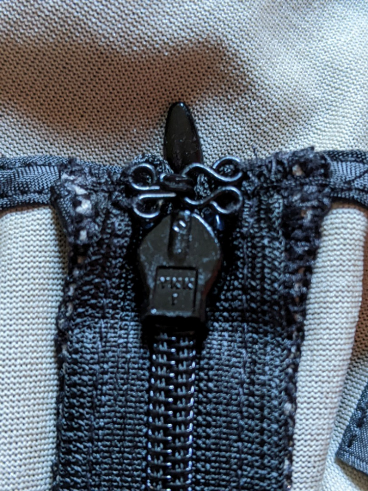 Esprit Black lace dress on cream background L