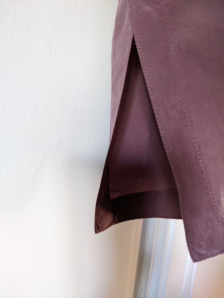 Max Mara Seidenbluse altrosa/mauve -L