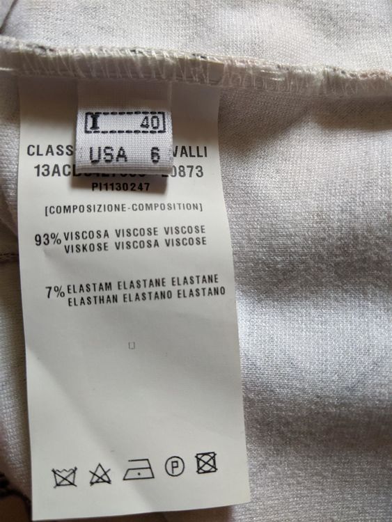 Roberto Cavalli Brown-pink shirt S