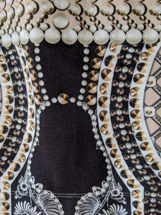 Roberto Cavalli Brown-pink shirt S