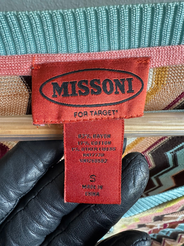 Missoni Ensemble : cardigan et jupe