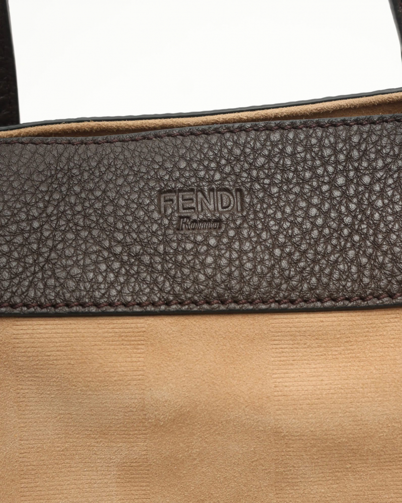 Fendi Suede Tote Bag