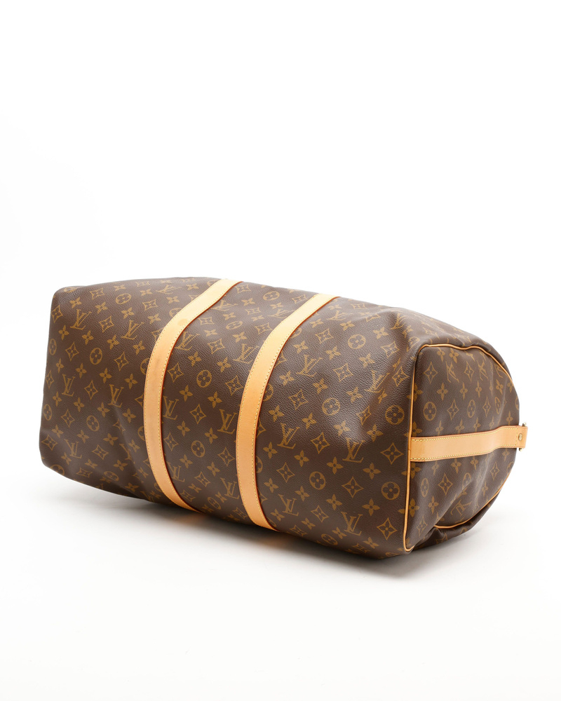 Louis Vuitton Monogram Keepall Bandoulière 50 Weekend Bag