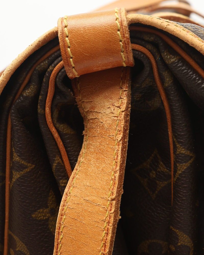 Louis Vuitton Monogram Saumur 43 Bag