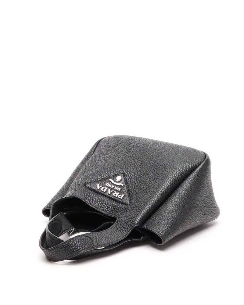 Prada Small Dynamique Vitello Daino Soft Bag