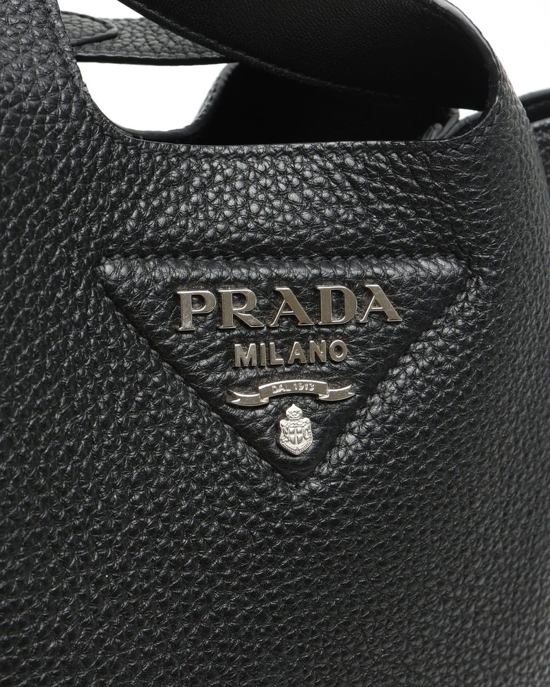 Prada Small Dynamique Vitello Daino Soft Bag