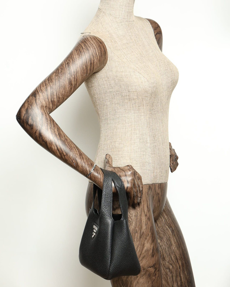 Prada Small Dynamique Vitello Daino Soft Bag