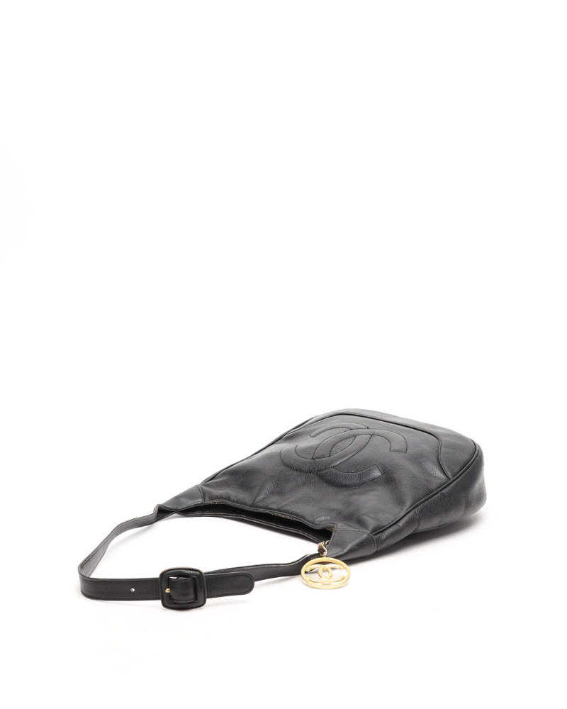Chanel CC Caviar Hobo Bag