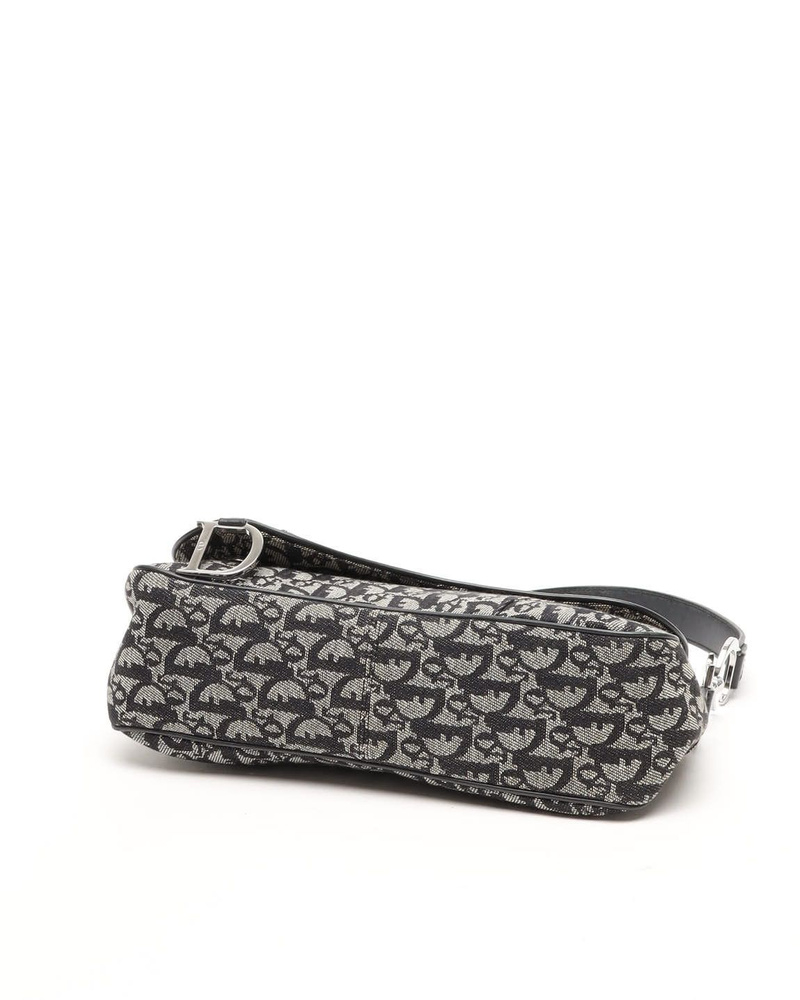 Christian Dior Oblique Long Saddle Shoulder Bag