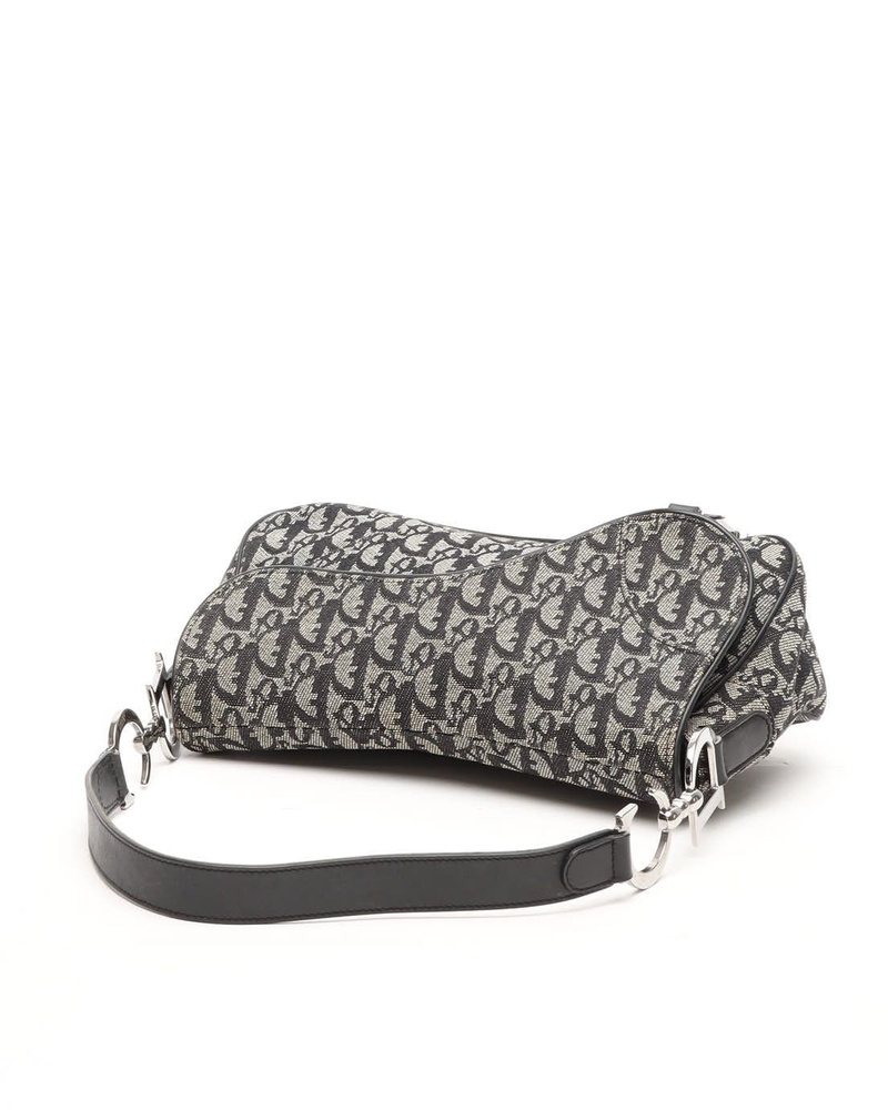 Christian Dior Oblique Long Saddle Shoulder Bag