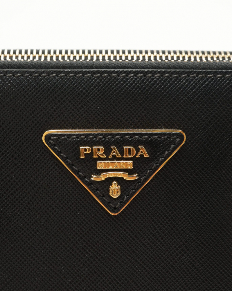 Prada Large Saffiano Lux Galleria Double Zip Bag