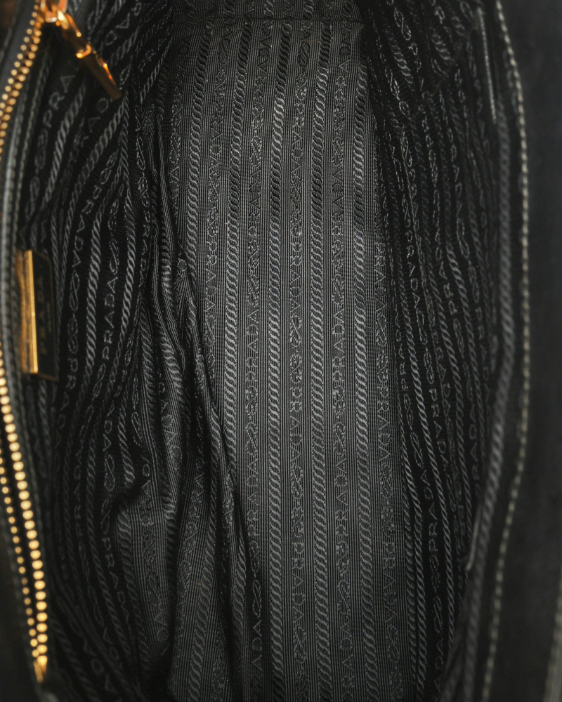 Prada Large Saffiano Lux Galleria Double Zip Bag
