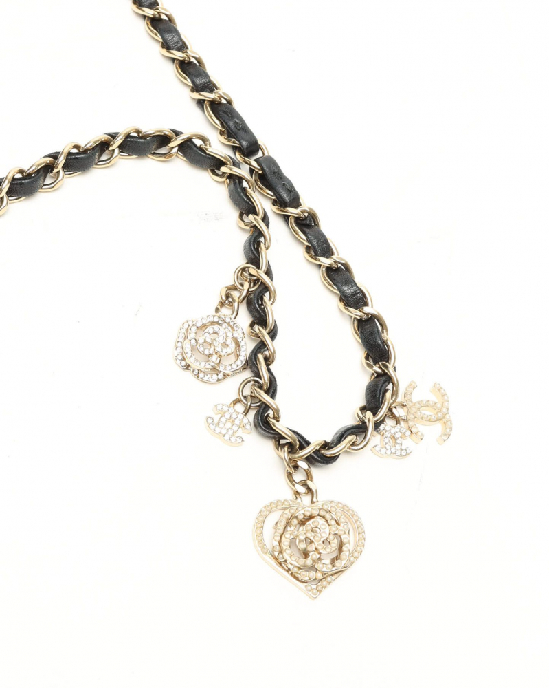 Chanel Classic Medium Valentines Heart Charm Single Flap Bag