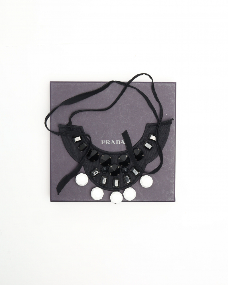 Prada Rhinestone Choker