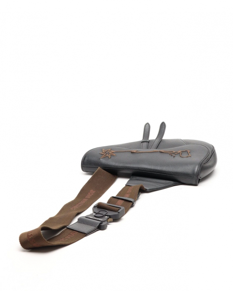 Christian Dior X Travis Scott Cactus Jack Saddle Sling Bag
