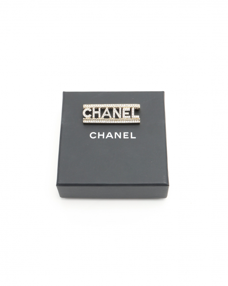Chanel Rhinestone Brooch