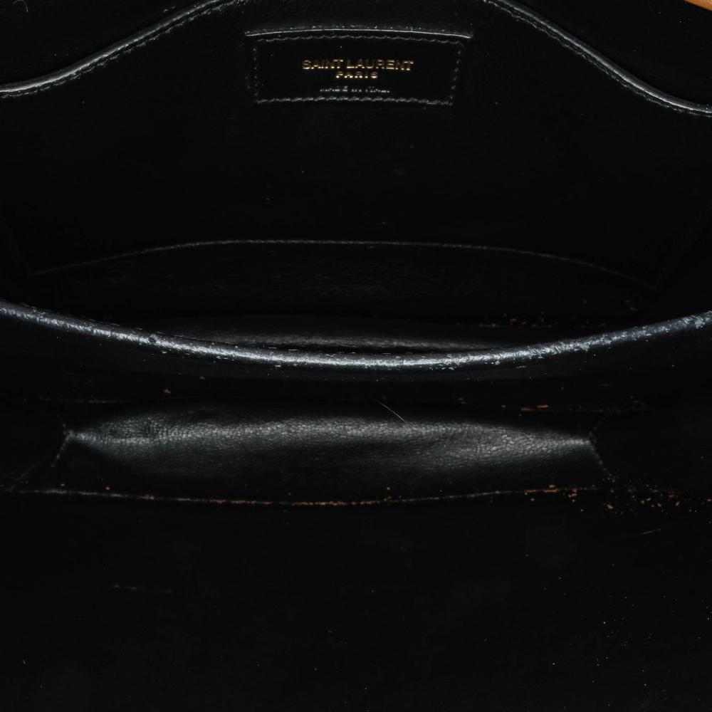 Saint Laurent B Saint Laurent Blue Denim Denim Fabric Medium Solferino Crossbody Italy