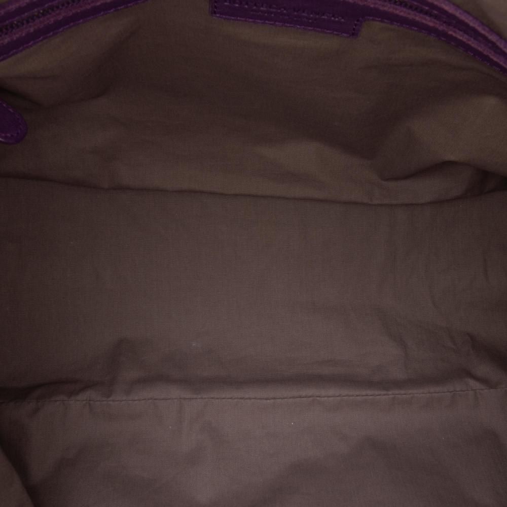 Bottega Veneta B Bottega Veneta Purple Violet Nappa Leather Leather Nappa Intrecciato Shoulder Bag Italy