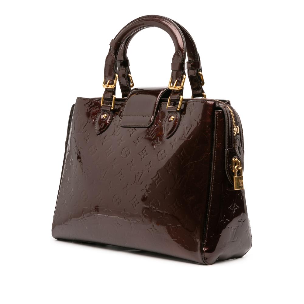 Louis Vuitton B Louis Vuitton Purple Vernis Leather Leather Monogram Vernis Melrose Avenue France