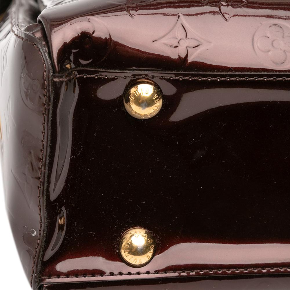 Louis Vuitton B Louis Vuitton Purple Vernis Leather Leather Monogram Vernis Melrose Avenue France