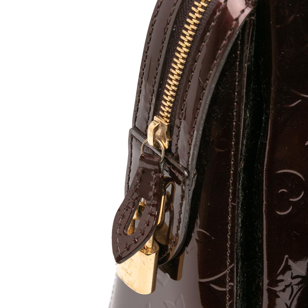 Louis Vuitton B Louis Vuitton Purple Vernis Leather Leather Monogram Vernis Melrose Avenue France