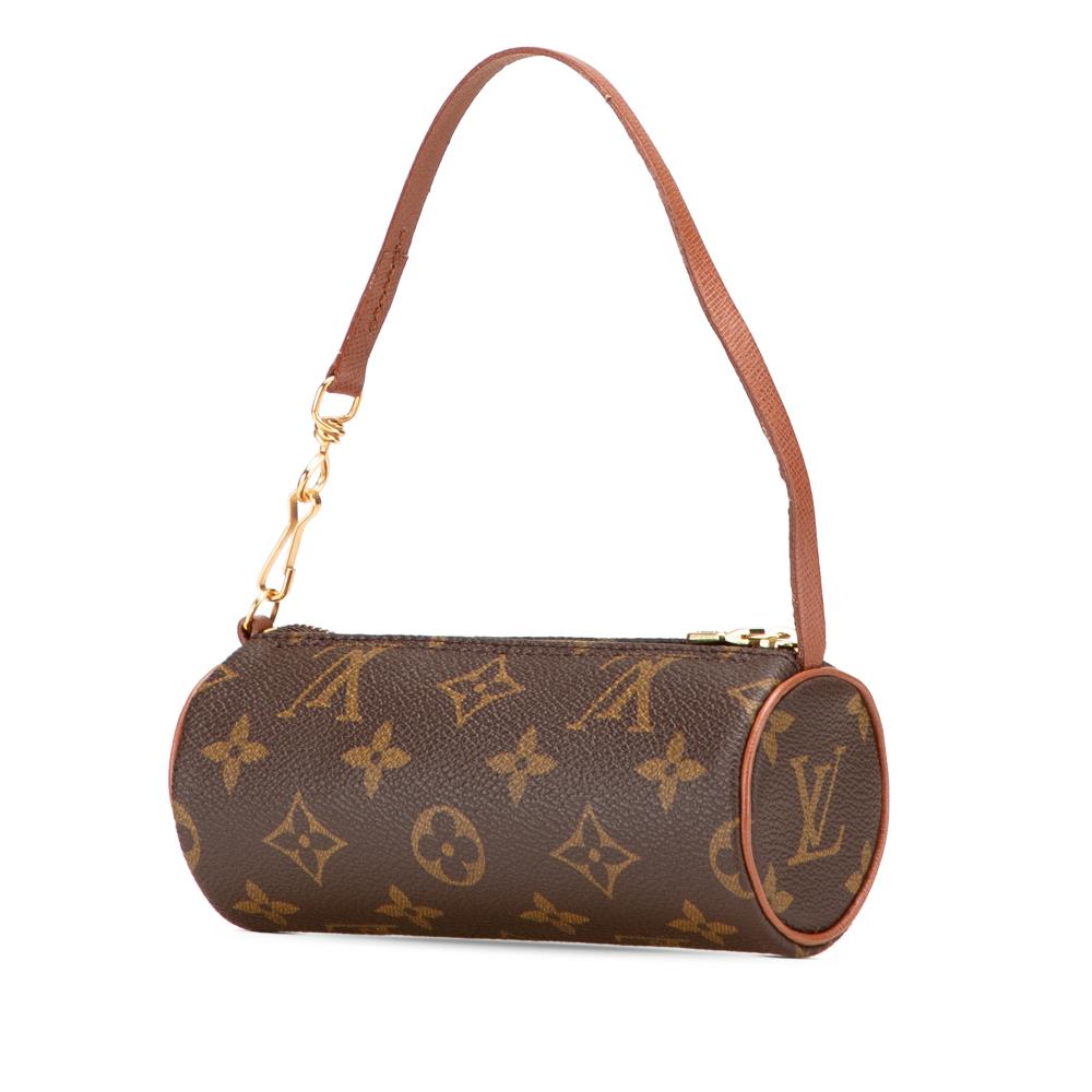 Louis Vuitton B Louis Vuitton Brown Monogram Canvas Fabric Monogram Papillon Pochette France