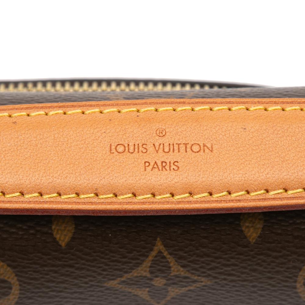 Louis Vuitton B Louis Vuitton Brown Monogram Canvas Fabric Monogram Pochette Metis Italy