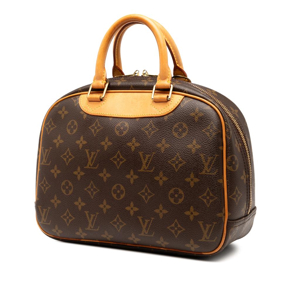 Louis Vuitton B Louis Vuitton Brown Monogram Canvas Fabric Monogram Trouville France