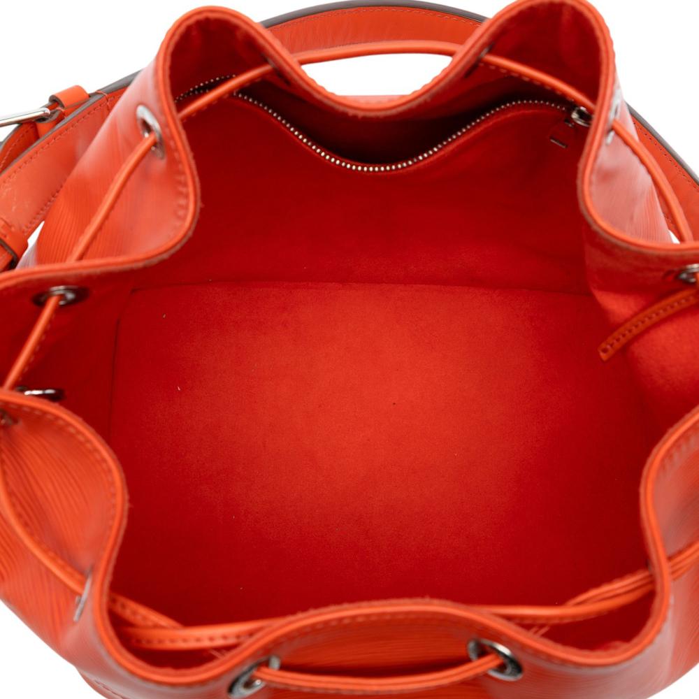 Louis Vuitton B Louis Vuitton Orange Epi Leather Leather Epi Petit Noe France