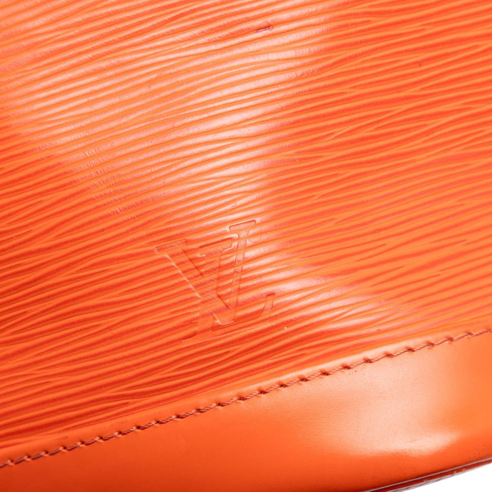 Louis Vuitton B Louis Vuitton Orange Epi Leather Leather Epi Petit Noe France
