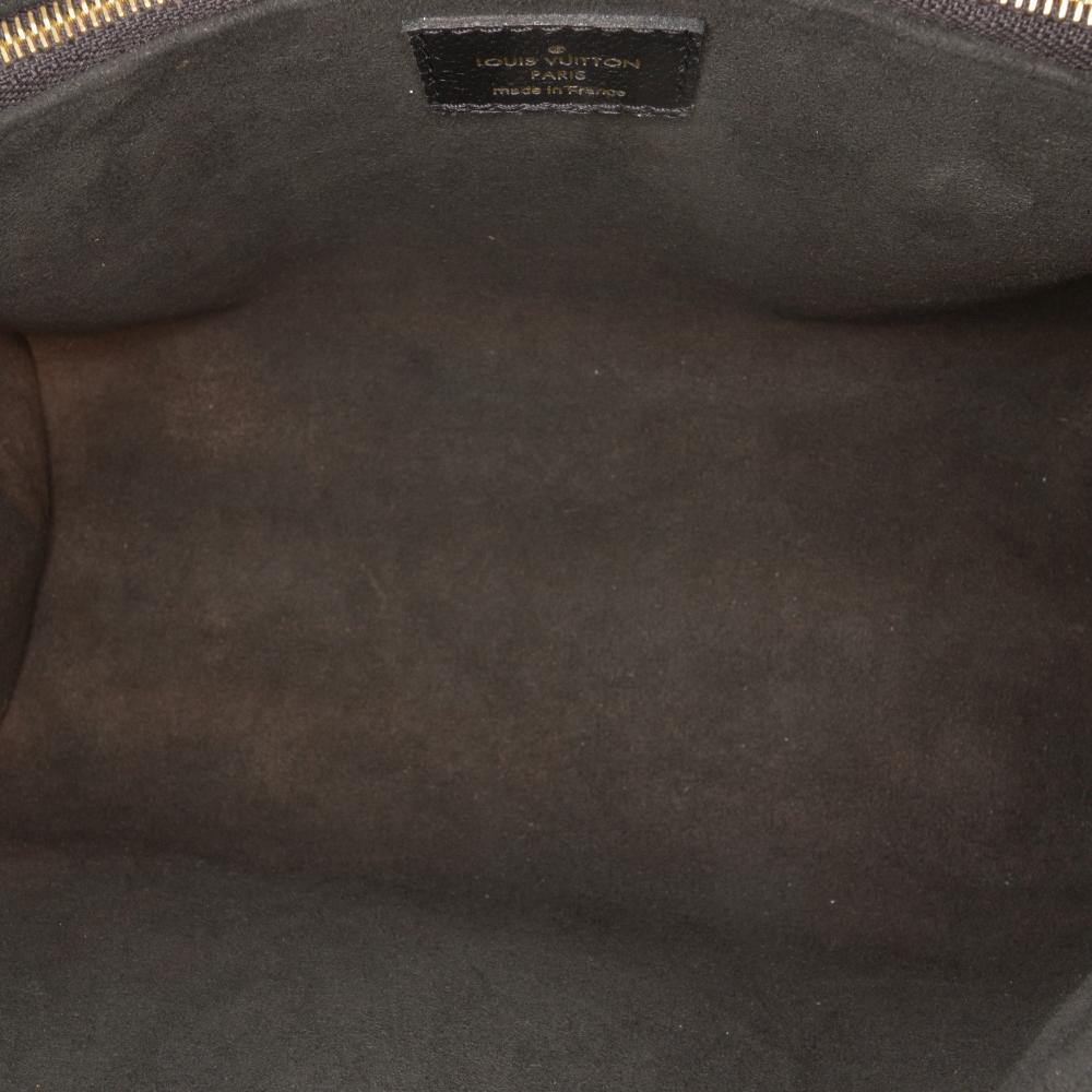 Louis Vuitton B Louis Vuitton Black Monogram Empreinte Leather Vavin PM France