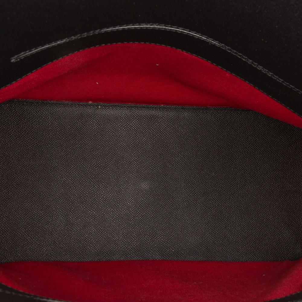 Balenciaga B Balenciaga Black Calf Leather M Grained skin Ville Top Handle Bag Italy