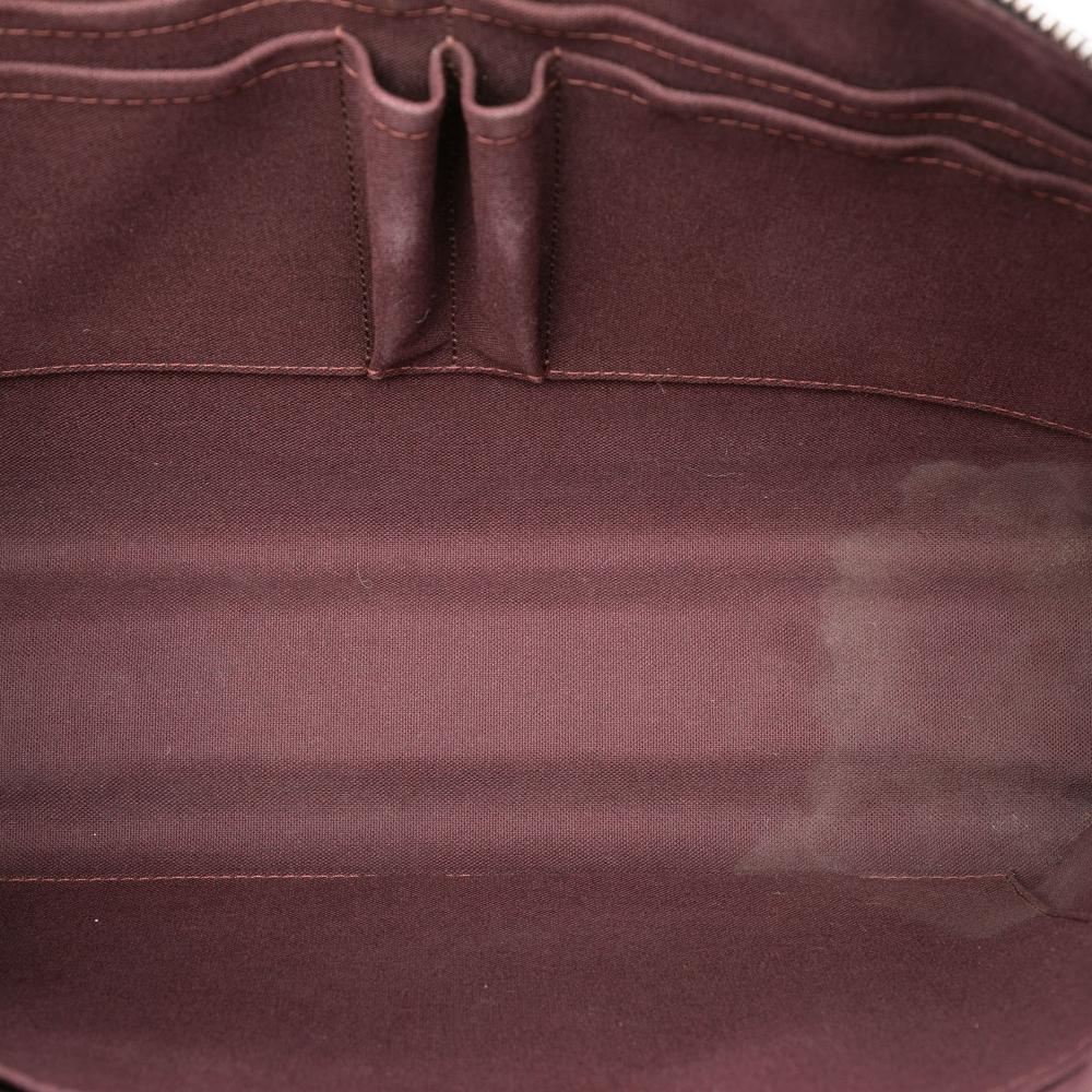 Louis Vuitton B Louis Vuitton Brown Monogram Canvas Fabric Monogram Macassar Porte Documents Jour France