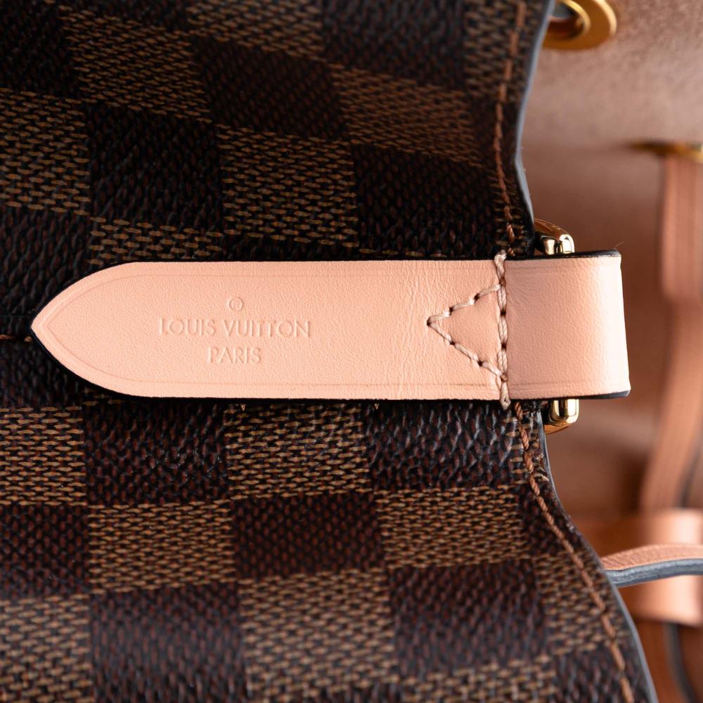 Louis Vuitton AB Louis Vuitton Brown Damier Canvas Fabric Damier Ebene NeoNoe MM France