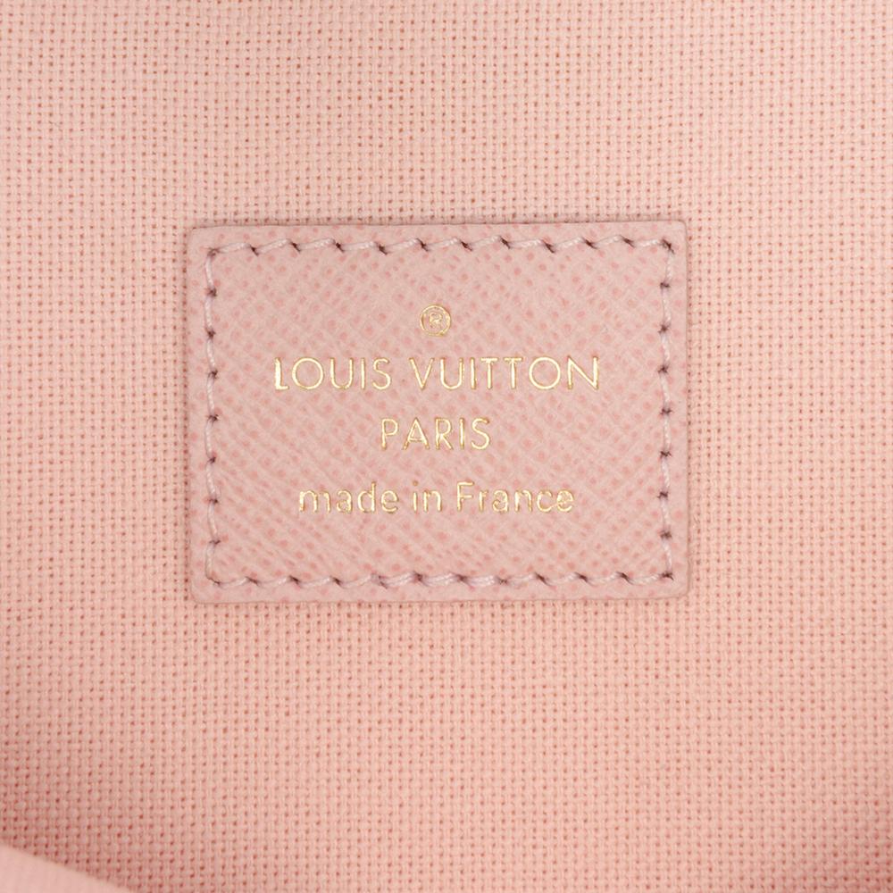 Louis Vuitton AB Louis Vuitton White Damier Canvas Fabric Damier Azur Pochette Felicie France