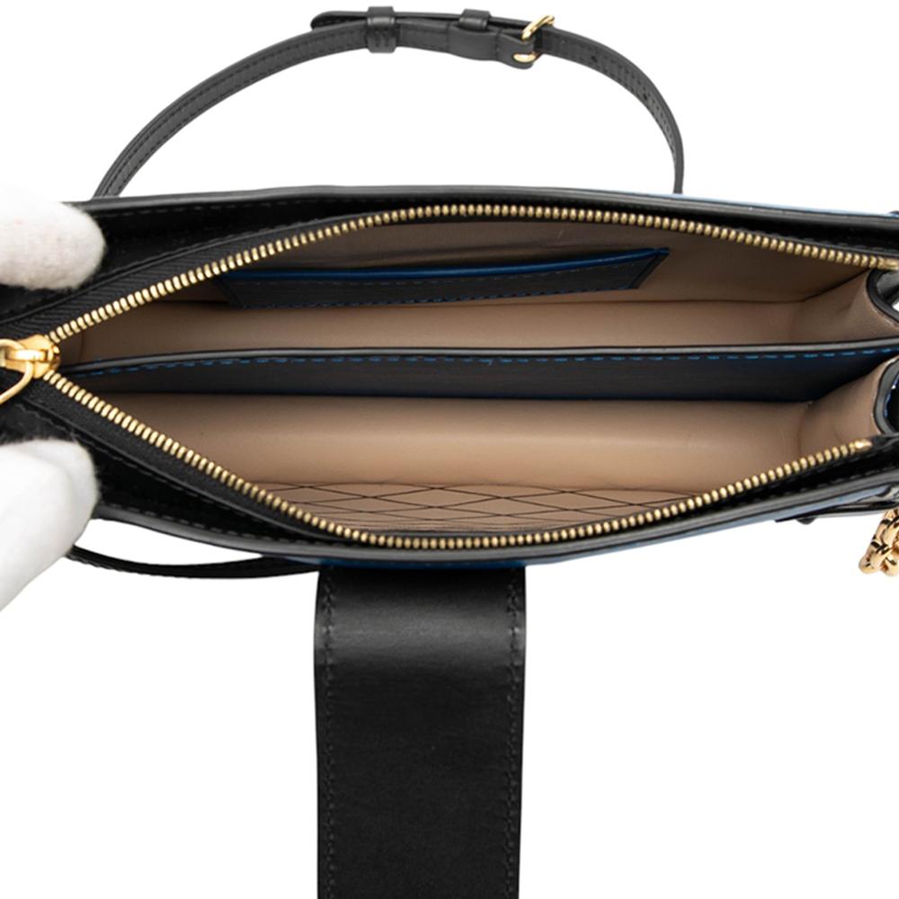 Louis Vuitton B Louis Vuitton Blue Epi Leather Leather Epi Trunk Clutch France