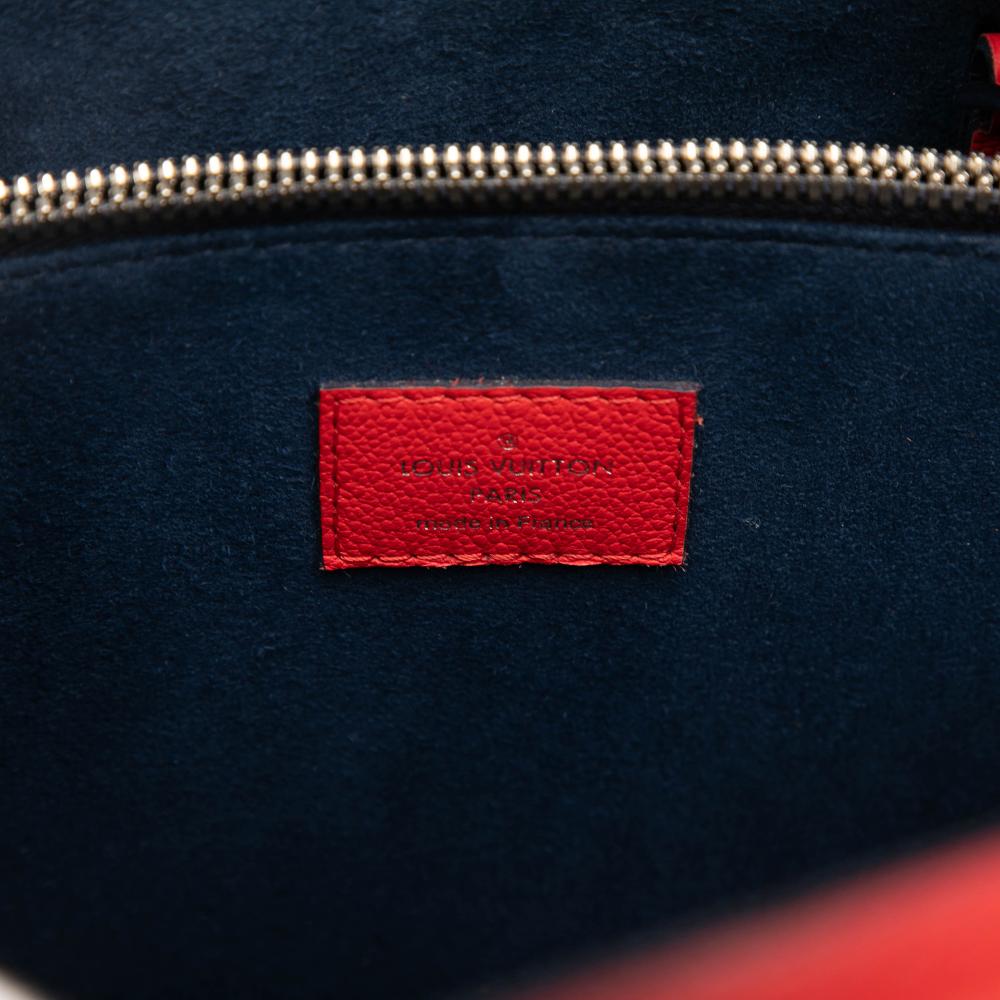 Louis Vuitton AB Louis Vuitton Red Epi Leather Leather Epi Twist Tote France