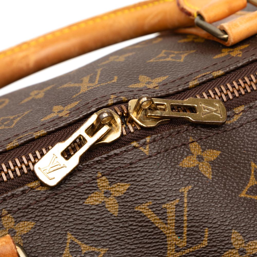 Louis Vuitton B Louis Vuitton Brown Monogram Canvas Fabric Monogram Keepall 60 France