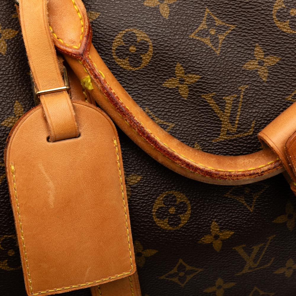 Louis Vuitton B Louis Vuitton Brown Monogram Canvas Fabric Monogram Keepall 60 France