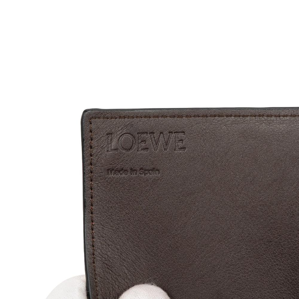 Loewe AB LOEWE Red Calf Leather Pebbled skin Wallet on Chain Spain