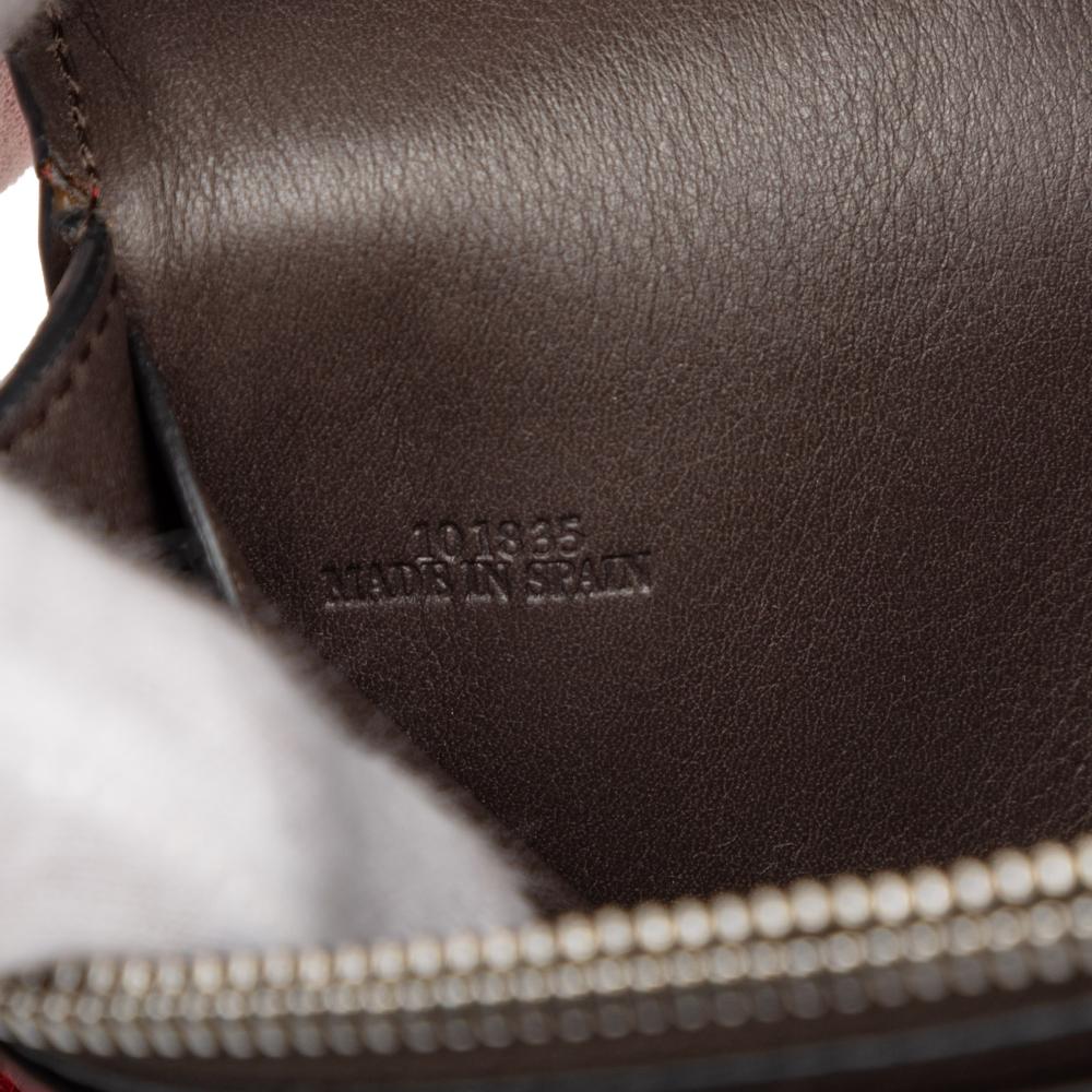 Loewe AB LOEWE Red Calf Leather Pebbled skin Wallet on Chain Spain