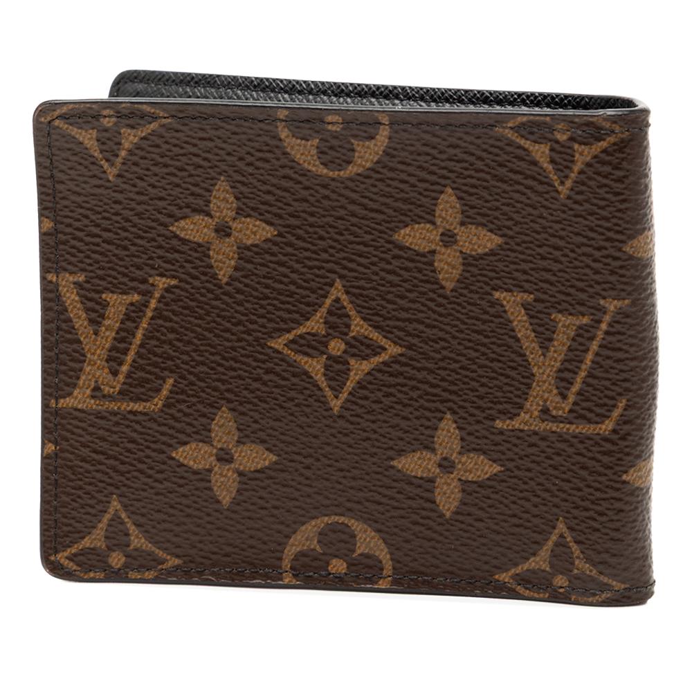 Louis Vuitton AB Louis Vuitton Brown Monogram Canvas Fabric Monogram Multiple Wallet France